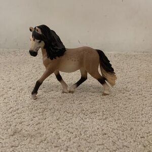 Brown and Black Toy Horse Figurine